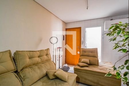 Sala de apartamento para alugar com 2 quartos, 75m² em Vila Humaita, Santo André