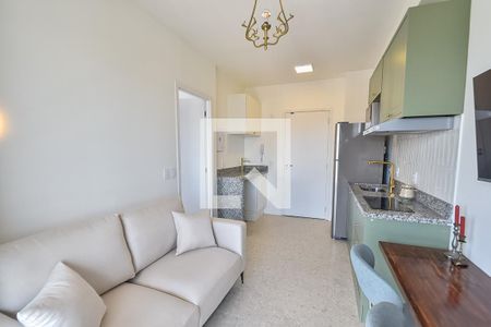 Sala de apartamento para alugar com 1 quarto, 31m² em Liberdade, São Paulo