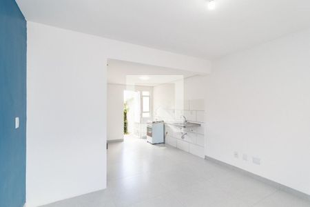 Cozinha de casa de condomínio para alugar com 1 quarto, 55m² em Santa Tereza, Porto Alegre