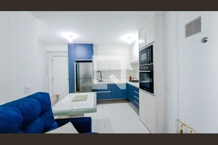 Sala/Cozinha de apartamento à venda com 2 quartos, 43m² em Vila Flora, Guarulhos
