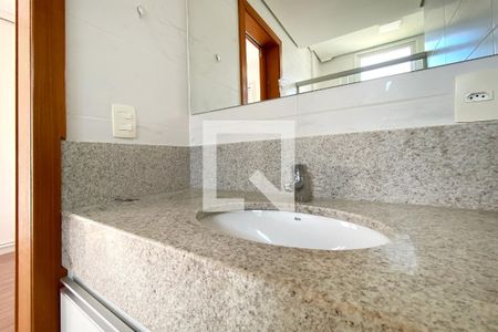 Banheiro da Suíte 1 de apartamento para alugar com 4 quartos, 210m² em Palmares, Belo Horizonte