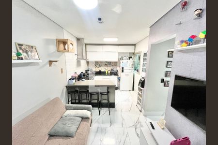 Sala/Cozinha de casa de condomínio para alugar com 2 quartos, 68m² em Água Fria, São Paulo