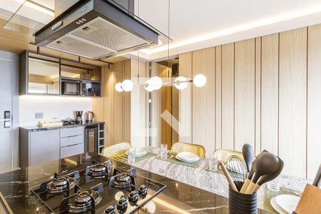 Sala de apartamento para alugar com 1 quarto, 54m² em Vila Nova Conceição, São Paulo