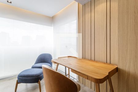 Sala de apartamento para alugar com 1 quarto, 54m² em Vila Nova Conceição, São Paulo