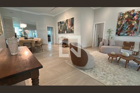 Sala de casa de condomínio para alugar com 4 quartos, 560m² em Aldeia da Serra, Barueri