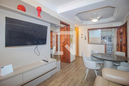 Sala de apartamento à venda com 1 quarto, 45m² em Azenha, Porto Alegre