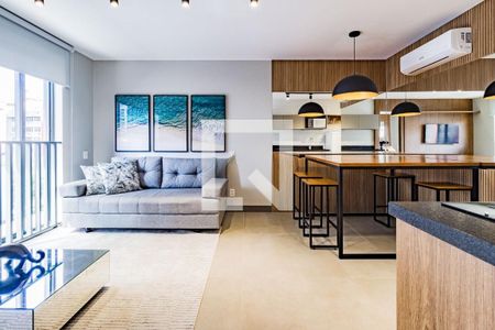 Sala de kitnet/studio para alugar com 1 quarto, 48m² em Auxiliadora, Porto Alegre