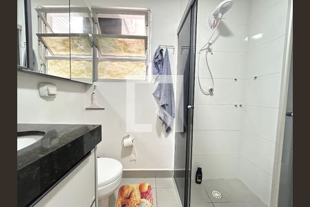 Banheiro de apartamento para alugar com 1 quarto, 54m² em Centro, Florianópolis