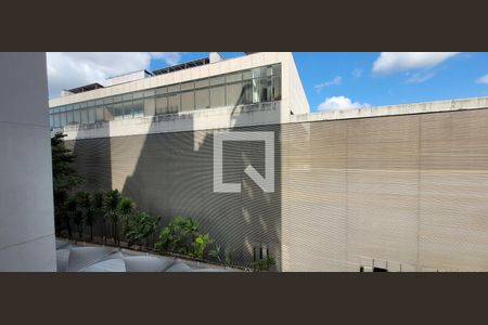 vista varanda da sala de apartamento à venda com 1 quarto, 57m² em Parque das Industrias, Betim