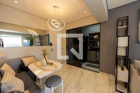 Sala de apartamento à venda com 2 quartos, 70m² em Residencial Zero (Tambore), Barueri