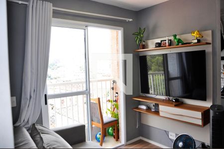 Detalhe - Sala e Sala de Jantar de apartamento para alugar com 2 quartos, 39m² em Vila Nina, São Paulo