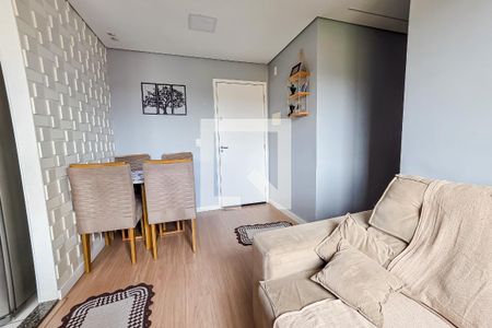 Sala de apartamento para alugar com 2 quartos, 49m² em Jardim Utinga, Santo André