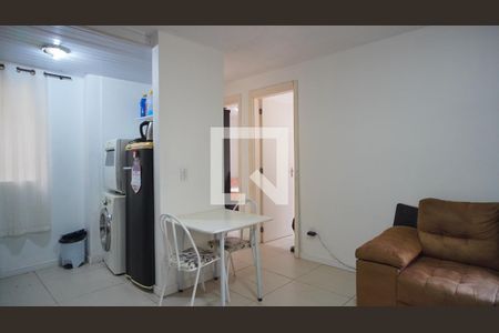 Sala/cozinha de apartamento para alugar com 2 quartos, 43m² em Vila Nova, Porto Alegre