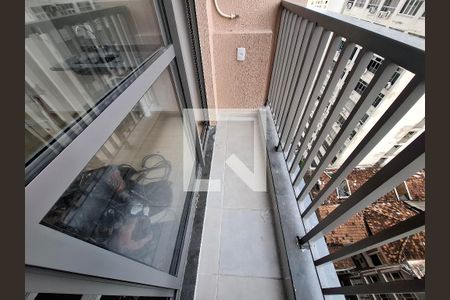 Varanda de apartamento à venda com 1 quarto, 20m² em Centro, Rio de Janeiro