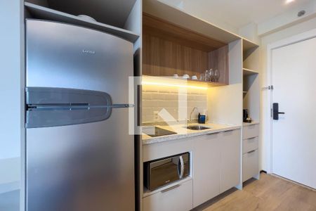 Cozinha de kitnet/studio para alugar com 1 quarto, 32m² em Sacomã, São Paulo