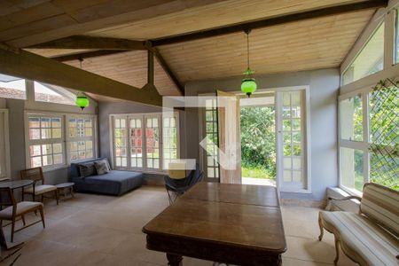 Sala de casa de condomínio para alugar com 4 quartos, 400m² em Rio Cotia, Cotia