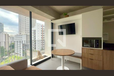 Studio de kitnet/studio para alugar com 1 quarto, 28m² em Jardim das Bandeiras, São Paulo