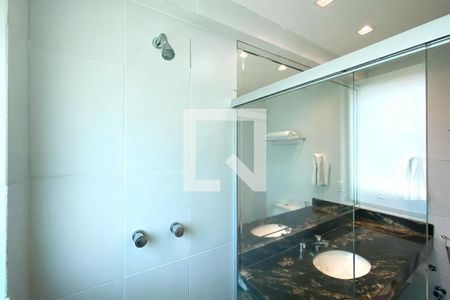 Banheiro de kitnet/studio à venda com 1 quarto, 29m² em Buritis, Belo Horizonte