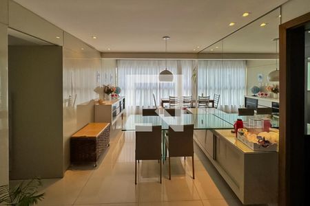 Sala de apartamento para alugar com 3 quartos, 90m² em Santa Cruz, Belo Horizonte