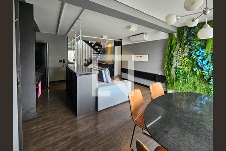 Sala/Cozinha de apartamento para alugar com 3 quartos, 170m² em Campestre, Santo André