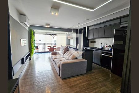 Sala/Cozinha de apartamento para alugar com 3 quartos, 170m² em Campestre, Santo André