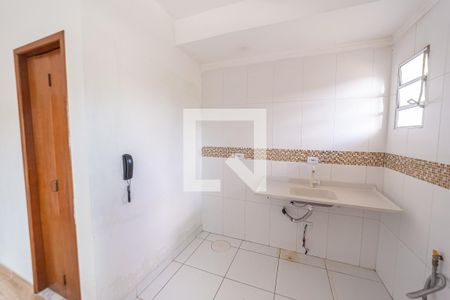 Sala/Cozinha de apartamento à venda com 1 quarto, 27m² em Vila Araguaia, São Paulo