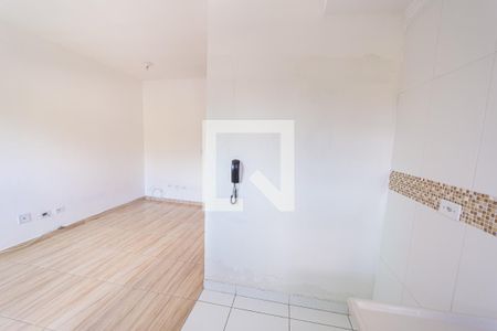 Sala/Cozinha de apartamento à venda com 1 quarto, 27m² em Vila Araguaia, São Paulo