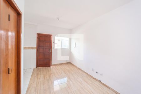 Sala/Cozinha de apartamento à venda com 1 quarto, 27m² em Vila Araguaia, São Paulo