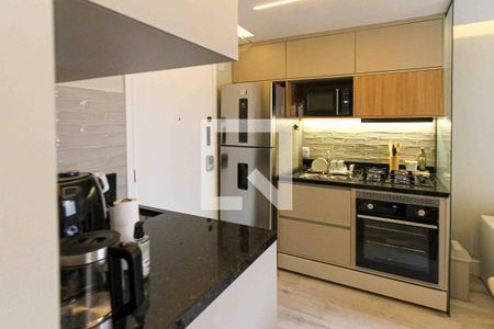 Cozinha e Área de Serviço de apartamento para alugar com 2 quartos, 33m² em Vila Graciosa, São Paulo