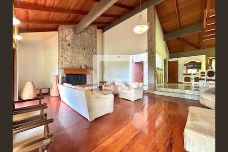 Sala de casa de condomínio para alugar com 5 quartos, 555m² em Santo Antonio de Lisboa, Florianópolis