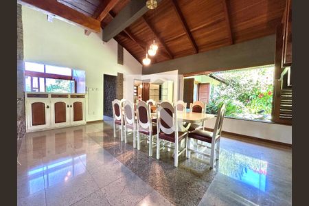 Sala de Jantar de casa de condomínio para alugar com 5 quartos, 555m² em Santo Antonio de Lisboa, Florianópolis
