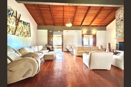 Sala de casa de condomínio para alugar com 5 quartos, 555m² em Santo Antonio de Lisboa, Florianópolis