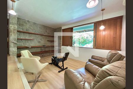 Sala 2 de casa de condomínio para alugar com 5 quartos, 555m² em Santo Antonio de Lisboa, Florianópolis