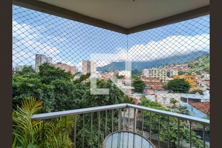 Vista da Sala de apartamento à venda com 3 quartos, 132m² em Grajaú, Rio de Janeiro