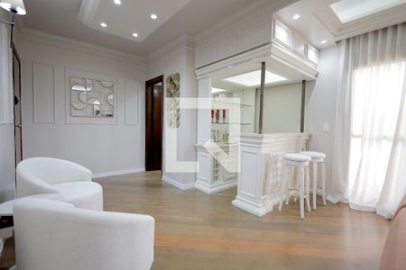 Sala de apartamento à venda com 3 quartos, 126m² em Vila Marina, Santo André