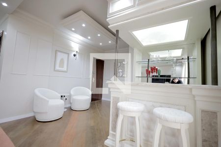 Sala de apartamento à venda com 3 quartos, 126m² em Vila Marina, Santo André