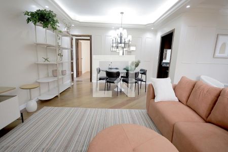 Sala de apartamento à venda com 3 quartos, 126m² em Vila Marina, Santo André