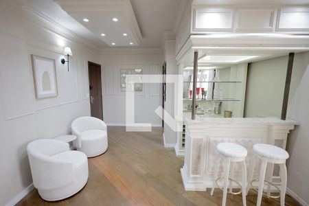 Sala de apartamento à venda com 3 quartos, 126m² em Vila Marina, Santo André