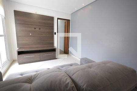 Sala de apartamento para alugar com 2 quartos, 92m² em Vila Alzira, Santo André