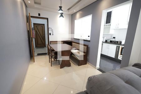 Sala de apartamento para alugar com 2 quartos, 92m² em Vila Alzira, Santo André