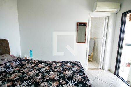 Suite de apartamento para alugar com 3 quartos, 126m² em Vila Caiçara, Praia Grande