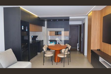 Detalhe da cozinha de apartamento para alugar com 1 quarto, 70m² em Setor Bueno, Goiânia