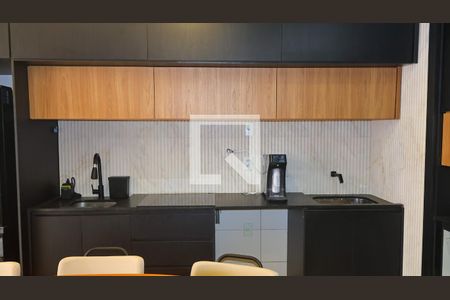 Cozinha de apartamento para alugar com 1 quarto, 70m² em Setor Bueno, Goiânia