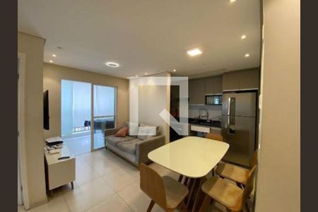 Sala de apartamento para alugar com 2 quartos, 51m² em Vila Monte Serrat, Cotia