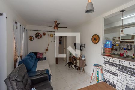 Sala de Estar/Jantar de apartamento para alugar com 3 quartos, 70m² em Parque Euclides Miranda, Sumaré