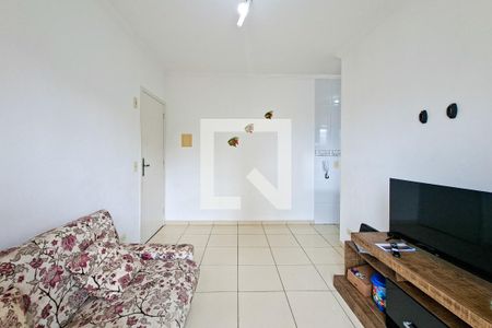 Sala de apartamento para alugar com 1 quarto, 41m² em Cidade Ocian, Praia Grande