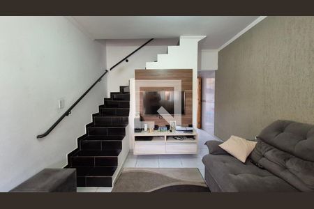 Sala de casa à venda com 2 quartos, 69m² em Parque Capuava, Santo André