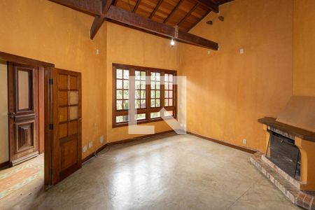 Sala com Lareira de casa de condomínio à venda com 4 quartos, 2999m² em Vila do Ouro, Nova Lima