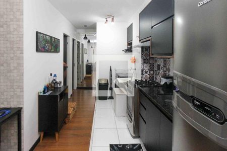 Cozinha e Área de Serviço de apartamento à venda com 2 quartos, 40m² em Vila California, São Paulo