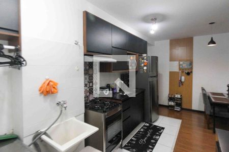 Cozinha e Área de Serviço de apartamento à venda com 2 quartos, 40m² em Vila California, São Paulo